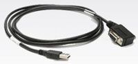 (Click to Enlarge) ZEBRA [25-58923-01R] - >> 6FT STR USB CABLE W  TRGR NO BEEPER MINISC (ITEM ALSO KNOWN AS : SYM-255892301R) [25-58923-01R]
