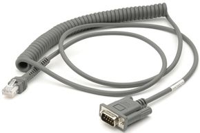 (Click to Enlarge) ZEBRA [CBA-R09-C09ZAR] - >> 9FT RS232 COILED CABLE 5V NIXDORF (ITEM ALSO KNOWN AS : SYM-CBAR09C09ZAR) [CBA-R09-C09ZAR]