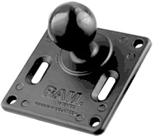 (Click to Enlarge) ZEBRA [RAM-246U] - >> ZEB RAM VESA C-SIZE 1.5 BALL 4.75 SQ (ITEM ALSO KNOWN AS : MOT-RAM246U) [RAM-246U]