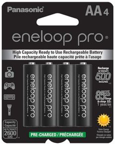 (Click to Enlarge) PANASONIC [WAS-AABATTERY-4PK] - >> ENELOOP PRO AA  BATTERIES ENELOOP PRO AA  BATTERIES (ITEM ALSO KNOWN AS : PAN-WASAABATTERY4PK) [WAS-AABATTERY-4PK]