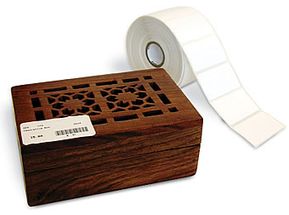 (Click to Enlarge) POS Price Labels - 12 Rolls (Case) - White
