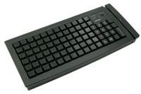 (Click to Enlarge) POSIFLEX BUSINESS MACHINES INC [kb6620] - >>> 84 KEYS PROG KEYBOARD - MSR OPT IDEAL FOR HT2000/HT4000 - BLACK (ITEM ALSO KNOWN AS : POS-KB6620) [kb6620]