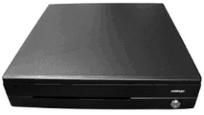 (Click to Enlarge) POSIFLEX [CR6310B-8023] - POSIFLEX  CASH DRAWER  CR6300  PRINTER DRIVEN  16.85IN X 18.11IN X 3.94IN  ANTI-SCRATCH PAINT  BLACK  KEY 8023  CABLE INCLUDED (ITEM ALSO KNOWN AS : POS-CR6310B-8023) [CR6310B-8023]