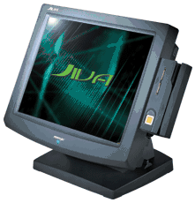 (Click to Enlarge) Posiflex JIVA Complete Retail Point Of Sale System with Touch Screen and Computer