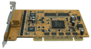 (Click to Enlarge) Professional Hardware H.264 Hybrid PC Based DVR Capture Card 8 CH