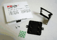 (Click to Enlarge) RF IDEAS [KT-SHBKT] - RFI - WAVE ID BLACK FLAT & ANGLE MOUNTING BRACKETS [KT-SHBKT]