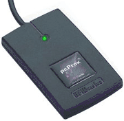 (Click to Enlarge) RF IDEAS [RDR-6381AKU] - RFI WAVE ID SOLO KEYSTROKE INDALA 26 BIT BLACK USB READER [RDR-6381AKU]