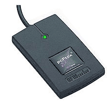 (Click to Enlarge) RF IDEAS [RDR-6781AKU] - RFI - WAVE ID SOLO KEYSTROKE IOPROX BLACK USB READER [RDR-6781AKU]