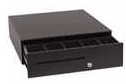 (Click to Enlarge) SalonBiz Salon Biz APG Cash Drawer Black with Epson Connect Cable (T320-BL1616)