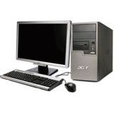 (Click to Enlarge) Siboom Compatible Acer Computer Bundle Includes: 17" LCD Monitor, 1.8GB CPU, 1GB RAM, 80GB HD, 10/100/1000 NIC, DVD-RW, Vista Business, Keyboard, Mouse