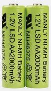 (Click to Enlarge) SOCKET MOBILE [AC4146-1904] - >> AA NIMH BATTERY - SOCKETSCAN S700 S730  (ITEM ALSO KNOWN AS : SOC-AC41461904) [AC4146-1904]