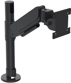 (Click to Enlarge) ERGONOMIC SOLUTIONS [SPV1105-L-FX-02] - >> SPACEPOLE HEIGHT-ADJUSTABLE SCREEN MOUN SPACEPOLE VESA 75/100 POLE MOUNT HEIGHT-ADJSUTABLE SCREEN MOUNT ESSENTIALS RANGE BLACK (ITEM ALSO KNOWN AS : ERG-SPV1105LFX02) [SPV1105-L-FX-02]