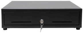 (Click to Enlarge) STAR MICRONICS [37952160] - STAR MICRONICS  CASH DRAWER  CD5-1316BK44  MAX CASH DRAWER  BLACK  13WX16D  PRINTER DRIVEN  4BILL-4COIN  CD1 CABLE INCLUDED (ITEM ALSO KNOWN AS : STA-37952160) [37952160]