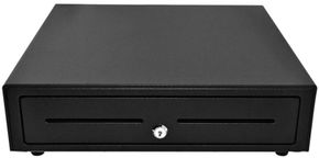 (Click to Enlarge) STAR MICRONICS [37968000] - >>> CD4-1416BK45 CHOICE CASH DRAWER BLACK 14WX16D PRINTER DRIVEN 4BILL-5COIN CABLE INCLUDED (ITEM ALSO KNOWN AS : STA-37968000) [37968000]