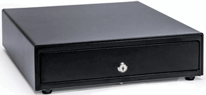 (Click to Enlarge) STAR MICRONICS [37968020] - >>> CD4-1416BK48 CHOICE CASH DRAWER BLACK 14WX16D PRINTER DRIVEN 4BILL-8COIN CABLE INCLUDED (ITEM ALSO KNOWN AS : STA-37968020) [37968020]