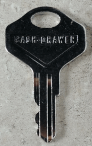 (Click to Enlarge) STAR MICRONICS [37990029] - >>> KEY-CD4-DEFAULT SPARE KEY FOR CD4 CASH DRAWER AND LOCKING TILL 1 KEY DEFAULT (ITEM ALSO KNOWN AS : STA-37990029) [37990029]