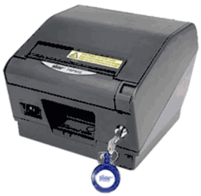 (Click to Enlarge) STAR MICRONICS [39441132] - >>> TSP847IIE3-24 GRY RX US TSP800II THERMAL CUTTER ETHERNET GRAY PAPER LOCK EXTERNAL PS INCLUDED (ITEM ALSO KNOWN AS : STA-39441132) [39441132]