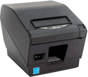 (Click to Enlarge) STAR MICRONICS [39442310] - >>> TSP743IID-24 GRY TSP743IID-24GRY TSP700II THERMAL CUTTER SERIAL GRAY EXTERNAL PS NEEDED (ITEM ALSO KNOWN AS : STA-39442310) [39442310]
