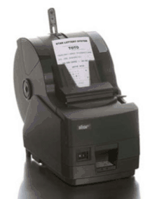 (Click to Enlarge) STAR MICRONICS [39462410] - STAR MICRONICS - TSP1043U-24GRY - THERMAL - PRINTER - CUTTER - USB - GRAY - 80MM PAPER - LARGE ROLL CAPACITY - SLIP STACKER - REQUIRES POWER SUPPLY  30781750 [39462410]
