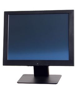 (Click to Enlarge) Tatung 15" LCD with 5 wire resistive touchscreen - USB - Audio - Black