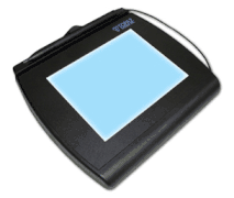 (Click to Enlarge) TOPAZ [z-t-lbk766-bhsb-r] - TOPAZ SIGNATURE CAPTURE PAD GEM SIGNATUREGEM 4X5 LCD DUAL SERIAL & HID-USB BACKLIT [z-t-lbk766-bhsb-r]