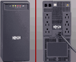 (Click to Enlarge) EATON [SMART750USB] - >> UPS SMART 750VA 450W BATTERY B SMARTPRO 120V 750VA 450W LINE-INTERACTIVE UPS AVR TOWER USB SURGE-ONLY OUTLETS (ITEM ALSO KNOWN AS : POW-SMART750USB) [SMART750USB]