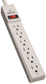 (Click to Enlarge) EATON [TLP606] - >> 6-OUTLET SURGE 6FT CORD 790J 5-15P GRAY (ITEM ALSO KNOWN AS : POW-TLP606) [TLP606]