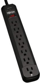 (Click to Enlarge) EATON [TLP712B] - >> TRIPP LITE 7-OUTLET SURGE PROTECTOR (ITEM ALSO KNOWN AS : POW-TLP712B) [TLP712B]