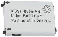 (Click to Enlarge) UNITECH [1400-202501G] - UNITECH -- ACCESSORY - BATTERY - HT630 SERIES - RECHARGEABLE LI - ION 3.7 V 900 MAH [1400-202501G]