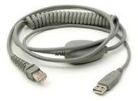 (Click to Enlarge) UNITECH [1550-601646G] - UNITECH - ACCESSORY - CABLE - USB - STRAIGHT - GRAY - ROHS - FOR MSXX [1550-601646G]