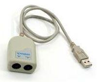 (Click to Enlarge) UNITECH AMERICA [uni-pw201-3] - >> USB ADAPTER CABLE FOR KBD PS2 (ITEM ALSO KNOWN AS : PW201-3G) [uni-pw201-3]