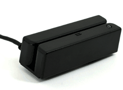 (Click to Enlarge) UNITECH [msr120b-33u] - UNITECH TRIPLE TRACK MAGNETIC STRIPE READER USB BLACK RS232 EMULATION 11 [msr120b-33u]