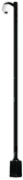 (Click to Enlarge) VIDEOLARM [P1800] - >> CCTV STANDARD POLE - 16- STEEL W- 20 TRAN (ITEM ALSO KNOWN AS : VID-P1800) [P1800]