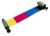 (Click to Enlarge) ZEBRA [800015-148] - >> YMCKOK 6 PANEL CSERIES COLORRIBBON  17 (ITEM ALSO KNOWN AS : ZCD-800015148) [800015-148]