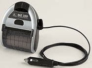 (Click to Enlarge) ZEBRA TECHNOLOGIES [AK18356-2] - ZEBRA AIT  ACCESSORY  MZ 220 / MZ 320 CIGARETTE LIGHTER ADAPTER [AK18356-2]