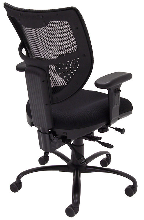 24/7 Heavy-Duty Office Chair - 400-Lb. Capacity