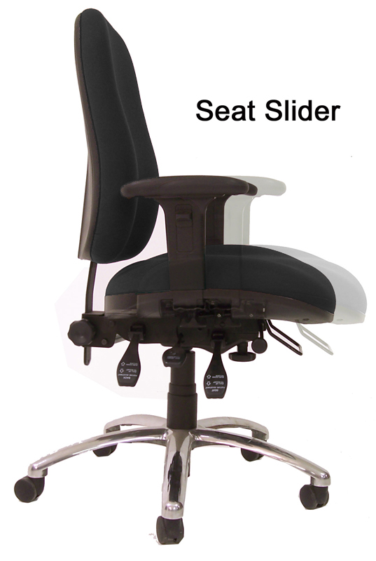 Adjustable 24Hour Office Chair 400Pound Capacity