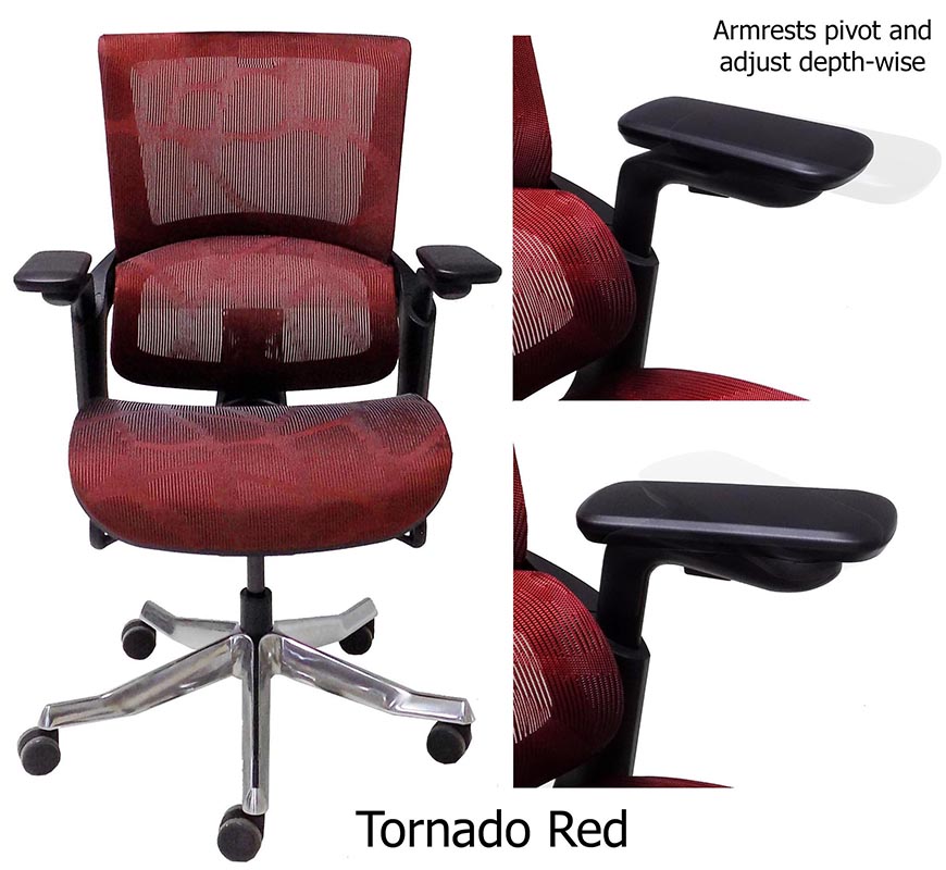 300PoundCapacity Elastic Mesh Office Chair