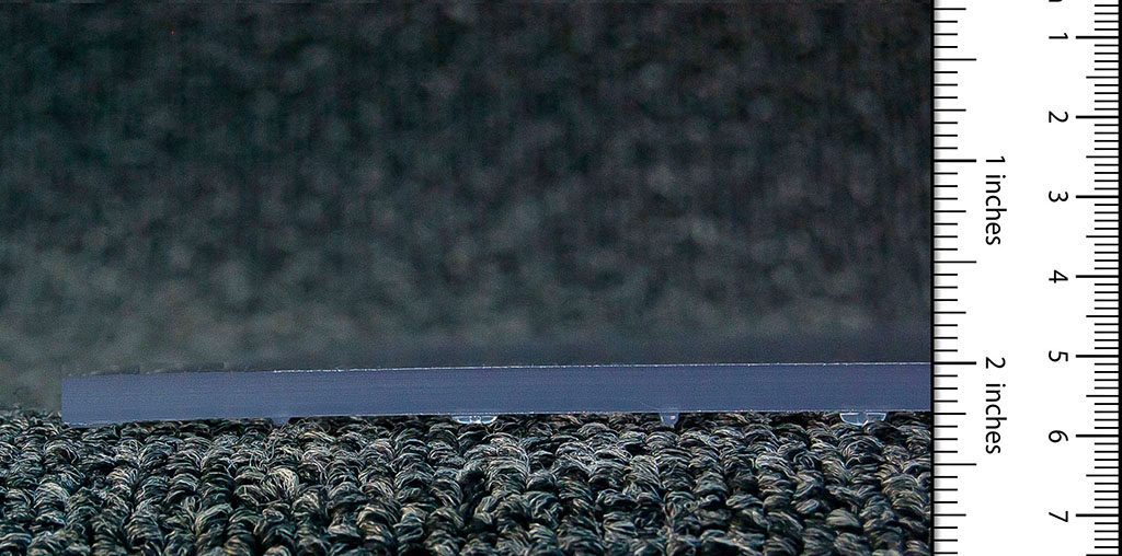 48" x 60" Chair Mat for High Pile Carpet 0.25" Thick