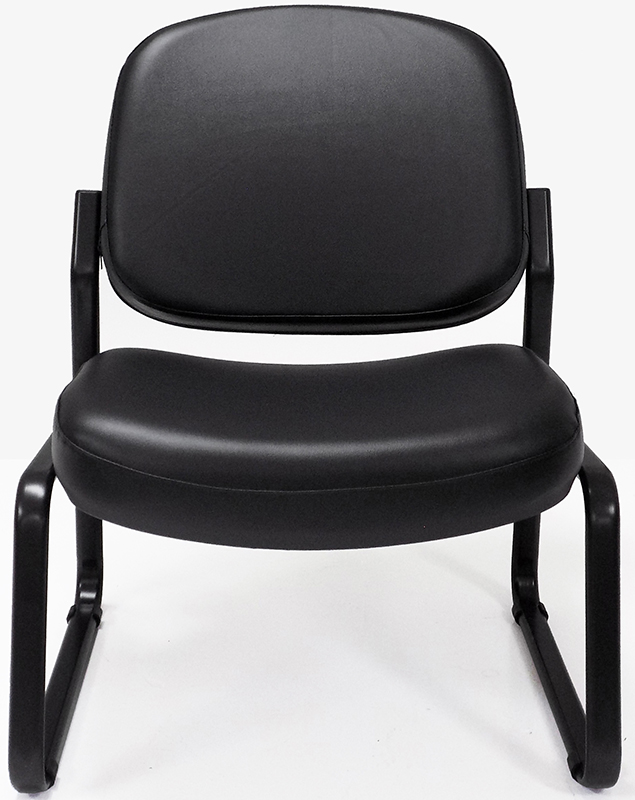 500PoundCapacity Antimicrobial Vinyl Guest Chair