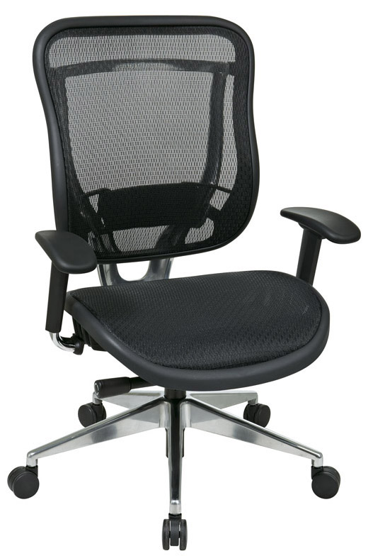 Executive Chair 300Pound Capacity, Mesh, Seat Slider