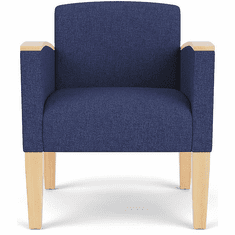 Belmont Heavy-Duty Custom Upholstered Guest Chair - Standard Fabric/Vinyl