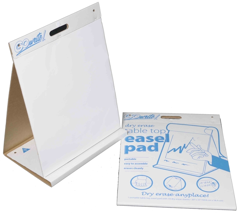 GoWrite Dry Erase Table Top Easel Pad