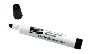 Write with ATTITUDE Chisel Tip Dry Erase Marker-24 Count