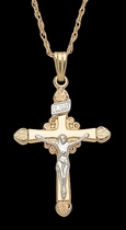 Black Hills Gold Crucifix - Landstrom's 03381