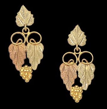 Black Hills Gold Drop Earrings | Landstrom's A115PD