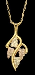Black Hills Gold Leaf Necklace | Landstrom's 03023-SS
