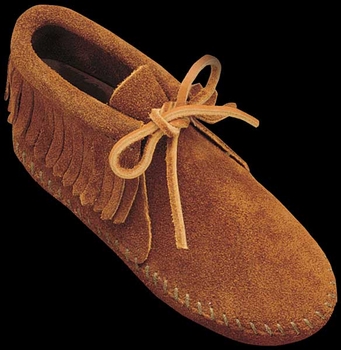 Child's Fringe Boot Moccasin