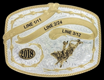 Cole Trophy Buckle
