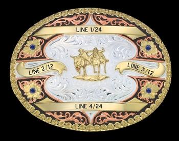 Custom Buckle 2144 / 61323 by Montana Silversmiths